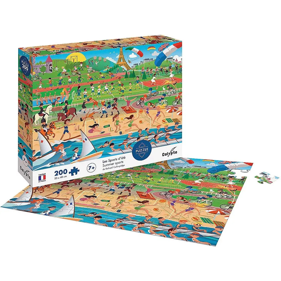 Puzzle 200 Pièces Les Sports d'Été - Magic Môme