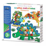 Ecailles métallisées "Dinosaures"